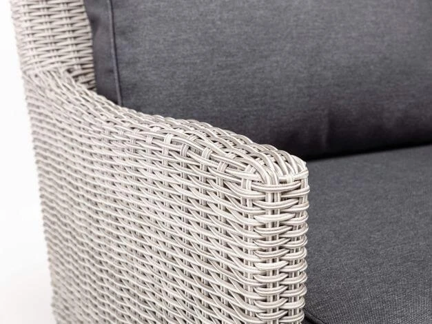 Kettler Palma Wing Lounge Modular Endteil Links 2-Sitzer Anthrazit|white Wash 4 Kettler Palma Wing Lounge Modular Endteil Links 2-Sitzer Anthrazit|white Wash – Bild 2