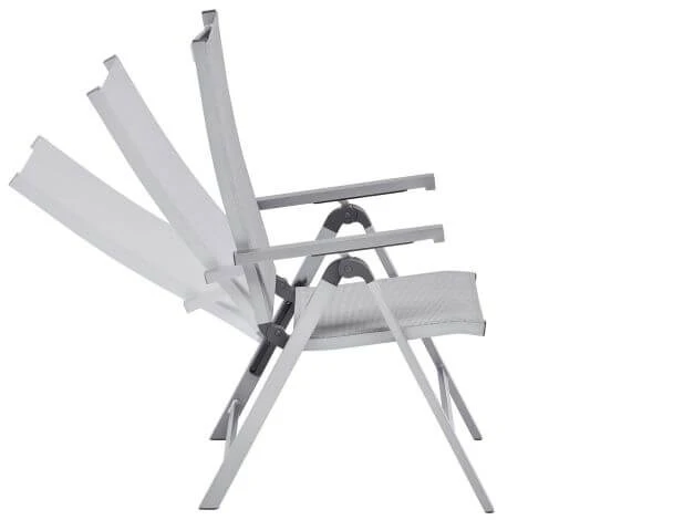 Kettler Aluminium Multipositionssessel Rasmus Silber|hellgrau 4 Kettler Aluminium Multipositionssessel Rasmus Silber|hellgrau – Bild 2