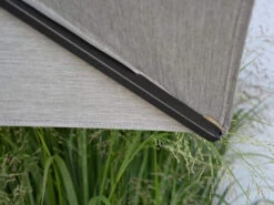 Kettler Sonnenschirm Easy-Push 150x210cm Anthrazit/hellgrau Meliert -Gartenmöbel Verkäufe kettler sonnenschirm easy push anthrazit hellgrau rechteckig detailbild 627x627