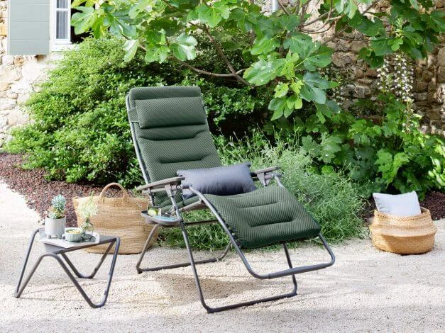 Lafuma Relaxliege Futura XL BeComfort® Olive Green 5 Lafuma Relaxliege Futura XL BeComfort® Olive Green – Bild 3