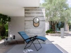 Lafuma Relax Liege Evolution Sunbrella® Cobalt -Gartenmöbel Verkäufe lafuma relaxliege evolution sunbrella cobalt ambientebild 2 627x627