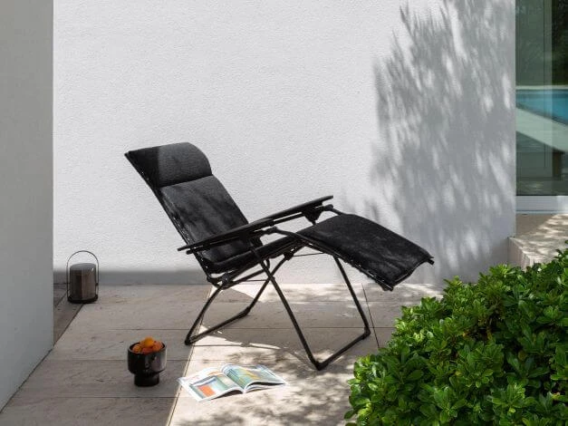 Lafuma Relax Liege Evolution Sunbrella® Ebène 6 Lafuma Relax Liege Evolution Sunbrella® Ebène – Bild 4