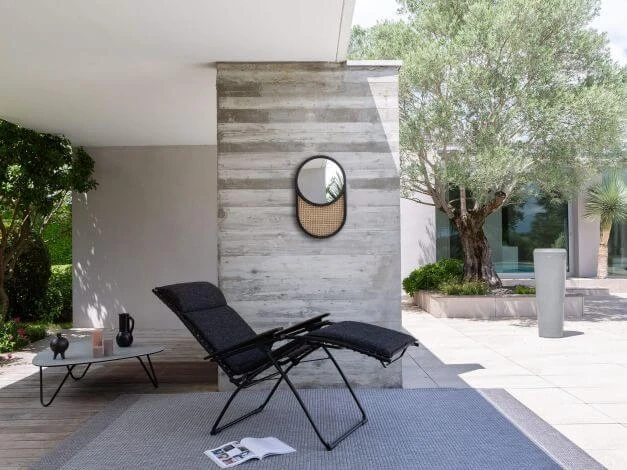 Lafuma Relax Liege Evolution Sunbrella® Ebène 7 Lafuma Relax Liege Evolution Sunbrella® Ebène – Bild 5