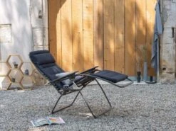 Lafuma Relaxliege Futura XL BeComfort® Dark Grey -Gartenmöbel Verkäufe lafuma relaxliege futura becomfort dark grey ambientebild 627x627 1