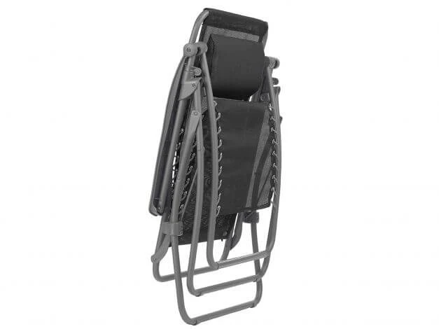 Lafuma Relaxliege RSXA Clip XL Batyline® Iso Black 4 Lafuma Relaxliege RSXA Clip XL Batyline® Iso Black – Bild 2