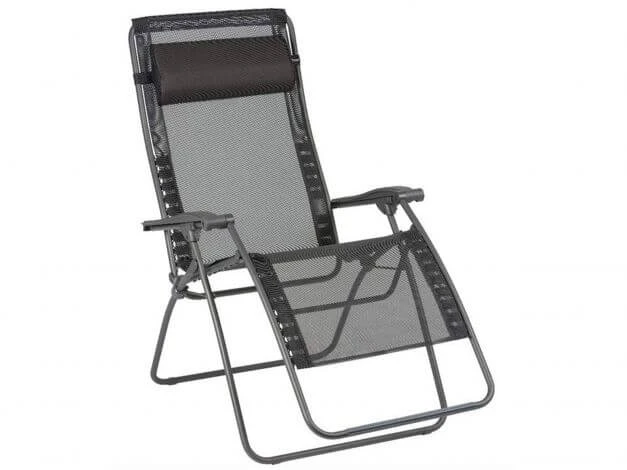 Lafuma Relaxliege RSXA Clip XL Batyline® Iso Black 3 Lafuma Relaxliege RSXA Clip XL Batyline® Iso Black