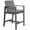 Alu Barstuhl Malibu Charcoal -Gartenmöbel Verkäufe lesli living alu barstuhl malibu 627x627