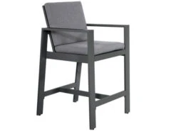 Alu Barstuhl Malibu Charcoal