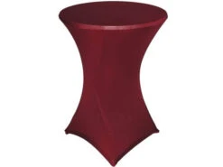 Stehtischhusse Stretch Bordeaux Ø85cm
