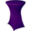 Stehtischhusse Stretch Violett Ø85cm -Gartenmöbel Verkäufe lesli living stehtisch husse violett 627x627
