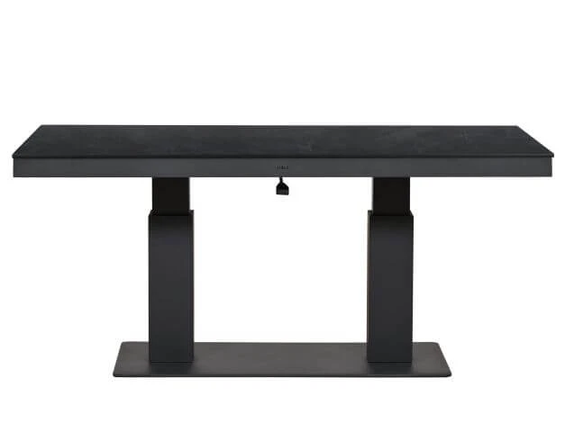 Lift-Tisch Levaro HPL Alu Anthrazit 138x80cm 4 Lift-Tisch Levaro HPL Alu Anthrazit 138x80cm – Bild 2