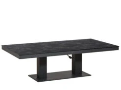 5-teiliges Alu Eck Loungeset Providence HPL Lifttisch 160x90cm -Gartenmöbel Verkäufe lift tisch hpl aluminium levaro 160x90cm hoehenverstellung nero 627x627 1