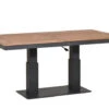 Lift-Tisch Levaro Teakholz Alu Anthrazit 160x90cm -Gartenmöbel Verkäufe lifttisch lift tisch aluminium teakholz levaro 160x90cm 627x627
