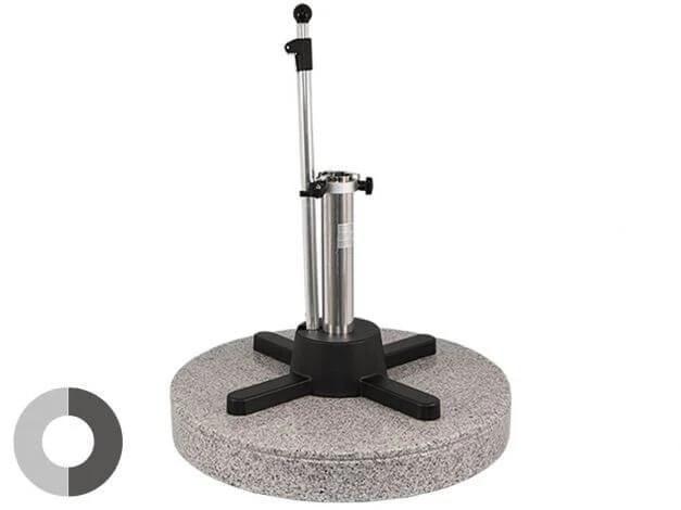 Granit Rollensockel Midi 70 S Flexible Klemmung 3 Granit Rollensockel Midi 70 S Flexible Klemmung