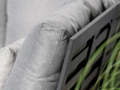 Eck Lounge Set Basel 4-teilig Alu Teak -Gartenmöbel Verkäufe lounge set ecke basel aluminium teakholz ambientebild 3 627x627