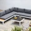 Lounge Set Ecke Solis Alu White Teak Sunbrella Dekton -Gartenmöbel Verkäufe lounge set ecke solis aluminium teakholz sunbrella dekton white 627x627