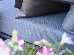 5-teiliges Alu Eck Loungeset Providence HPL Lifttisch 160x90cm -Gartenmöbel Verkäufe loungeset ecke providence gartentisch hoehenverstellbar ambientebild 4 627x627