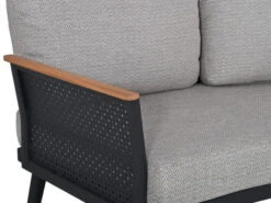 Lounge Set Amalfi 6-teilig Aluminium Mesh Lifttisch -Gartenmöbel Verkäufe loungeset gartenmoebel amalfi oval aluminium mesh detailbild 627x627