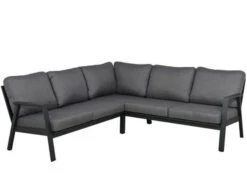 Lounge Set Ecke New York Aluminium 3-teilig