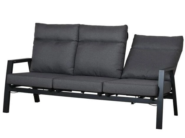 Aluminium Lounge Verstellsofa 3-Sitzer Providence 4 Aluminium Lounge Verstellsofa 3-Sitzer Providence – Bild 2
