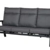 Aluminium Lounge Verstellsofa 3-Sitzer Providence