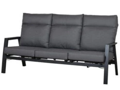 Aluminium Lounge Verstellsofa 3-Sitzer Providence