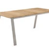Gartentisch NAJA II Edelstahl Teak Gebürstet 200x95cm -Gartenmöbel Verkäufe niehoff edelstahl teakholz gartentisch naja 2 200cm 627x627