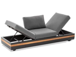 3-teiliges Volano Eck-Loungeset Alu-Teak Mit Funktion -Gartenmöbel Verkäufe niehoff volano lounge 3 sitzer sofa loungesofa 1 627x627 1