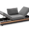Volano Loungesofa 3-Sitzer Alu-Teak Mit Funktion -Gartenmöbel Verkäufe niehoff volano lounge 3 sitzer sofa loungesofa 1 627x627