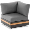 Volano Sofaecke Eckmodul Alu-Teak -Gartenmöbel Verkäufe niehoff volano lounge ecke sofaecke alu anthrazit teakholz 627x627 1