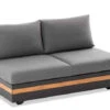 Volano Loungesofa 2-Sitzer Alu-Teak 2 Volano Loungesofa 2-Sitzer Alu-Teak -Gartenmöbel Verkäufe niehoff volano lounge sofa 2 sitzer alu anthrazit teakholz 627x627