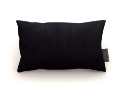 Outdoor Kissen Zierkissen Sunproof® Rib Black -Gartenmöbel Verkäufe outdoor kissen kmct collection rib black 50x30cm 627x627