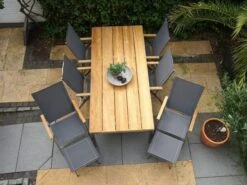 Hochlehner Klappsessel Columbia Edelstahl Teak Armlehne 19 Hochlehner Klappsessel Columbia Edelstahl Teak Armlehne -Gartenmöbel Verkäufe ploss edelstahl klappsessel hochlehner columbia ambientebild 2 627x627