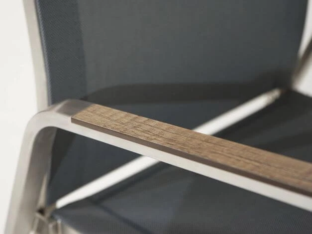 Stapelsessel Hoch Verstellbar Hudson Edelstahl HPL Armlehne 9 Stapelsessel Hoch Verstellbar Hudson Edelstahl HPL Armlehne – Bild 7