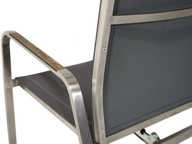 Stapelsessel Hoch Verstellbar Hudson Edelstahl HPL Armlehne 8 Stapelsessel Hoch Verstellbar Hudson Edelstahl HPL Armlehne – Bild 6