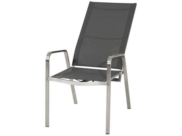 Stapelsessel Hoch Verstellbar Hudson Edelstahl HPL Armlehne 4 Stapelsessel Hoch Verstellbar Hudson Edelstahl HPL Armlehne – Bild 2