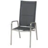 Stapelsessel Hoch Verstellbar Hudson Edelstahl HPL Armlehne