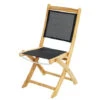 Klappstuhl Fairchild Teak Textilene® Schwarz -Gartenmöbel Verkäufe ploss klappstuhl fairchild teakholz textilene schwarz 1000790 627x627
