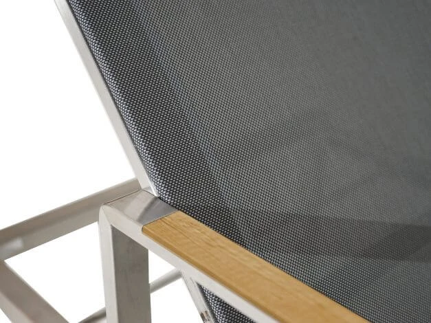 Rollliege Columbia Edelstahl Teak Armlehnen 7 Rollliege Columbia Edelstahl Teak Armlehnen – Bild 5