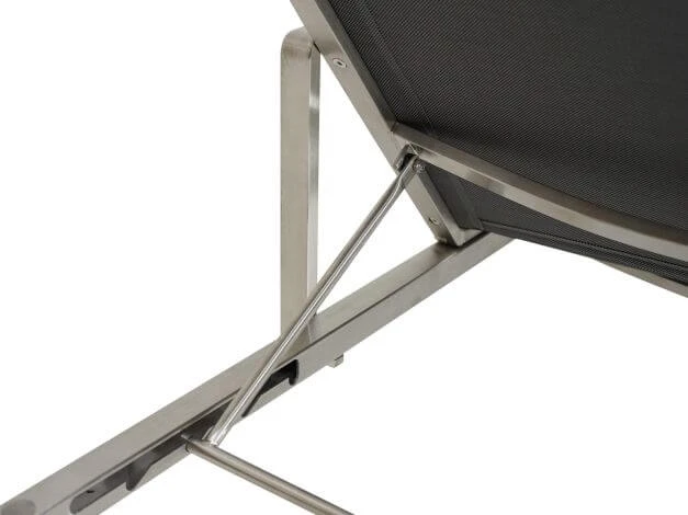 Rollliege Columbia Edelstahl Teak Armlehnen 6 Rollliege Columbia Edelstahl Teak Armlehnen – Bild 4