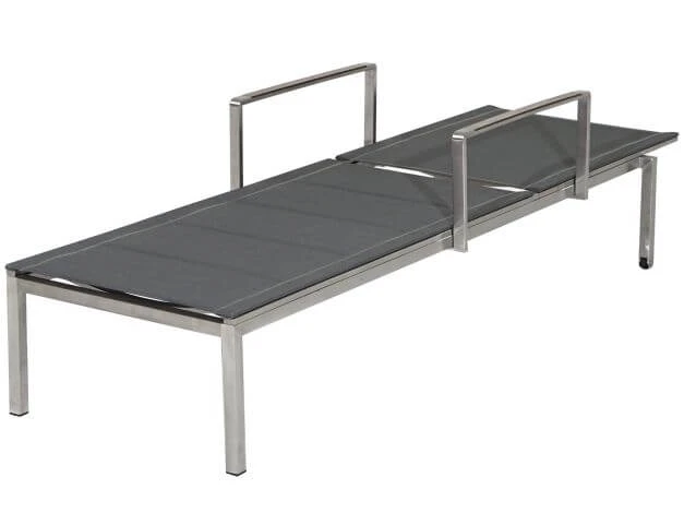 Rollliege Hudson Edelstahl HPL Armlehnen 4 Rollliege Hudson Edelstahl HPL Armlehnen – Bild 2