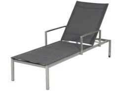 Rollliege Hudson Edelstahl HPL Armlehnen