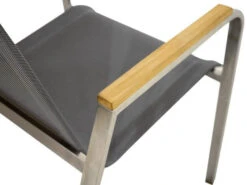 Stapelsessel Columbia Edelstahl Teak Armlehne -Gartenmöbel Verkäufe ploss stapelsessel columbia edelstahl teakholz 7217806 detailbild 2 627x627