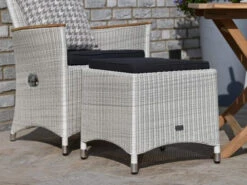 Polyrattan Gartenhocker Long Island White Wash 6 Polyrattan Gartenhocker Long Island White Wash -Gartenmöbel Verkäufe polyrattan gartenhocker long island white wash ambientebild 1 627x627