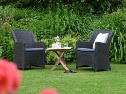 Polyrattan Diningsessel Tobago Rock-grey -Gartenmöbel Verkäufe polyrattan geflecht gartensessel tobago rock grey ambientebild 627x627