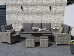 Lounge 2-Sitzer Endmodul Rechts Rio Grande -Gartenmöbel Verkäufe polyrattan lounge ecke ecktisch rio grande ambientebild 627x627