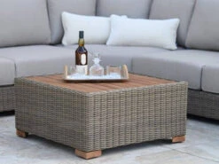Polyrattan Loungeset Daytona Big Corner 4-teilig -Gartenmöbel Verkäufe polyrattan loungeset daytona ambientebild 4 627x627