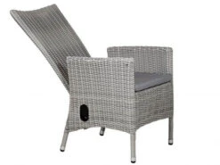 Polyrattan Positionssessel Trinidad Light-grey