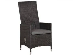 Polyrattan Positionssessel Santa Monica Anthrazit