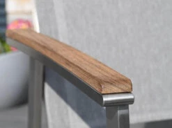 Edelstahl Verstellsessel Rhodium Teak Light-smoke 13 Edelstahl Verstellsessel Rhodium Teak Light-smoke -Gartenmöbel Verkäufe rhodium light smoke ambientebild teakholz armlehne 627x627 2